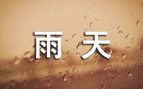 雨天难忘的回忆随笔