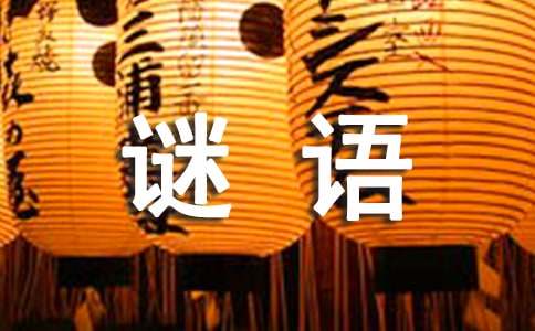 成语的谜语